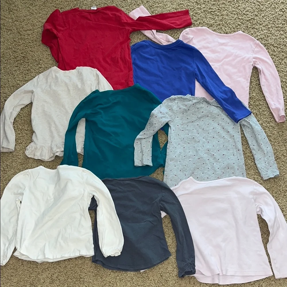 Kids Long Sleeve Shirt Set - Multicolor - Picture 13 of 16